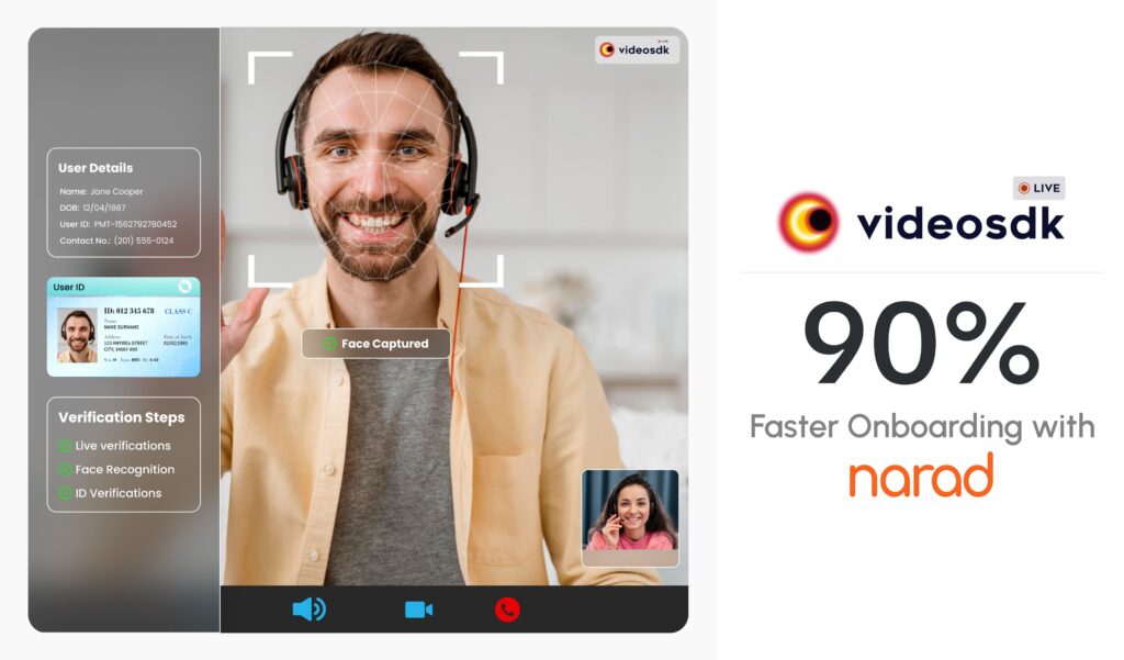 90% Faster Enterprise Onboarding: Video SDK’s Success with narad 1 short 1 1