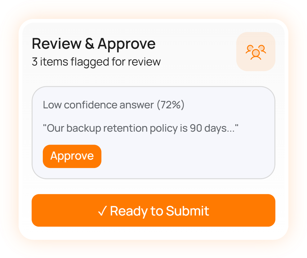 Review and Approve First State